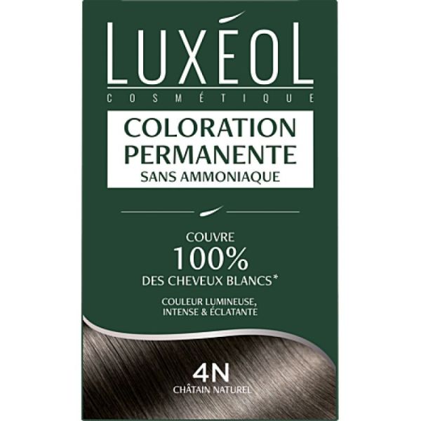 Luxeol Coloration 4N Chatain Naturel