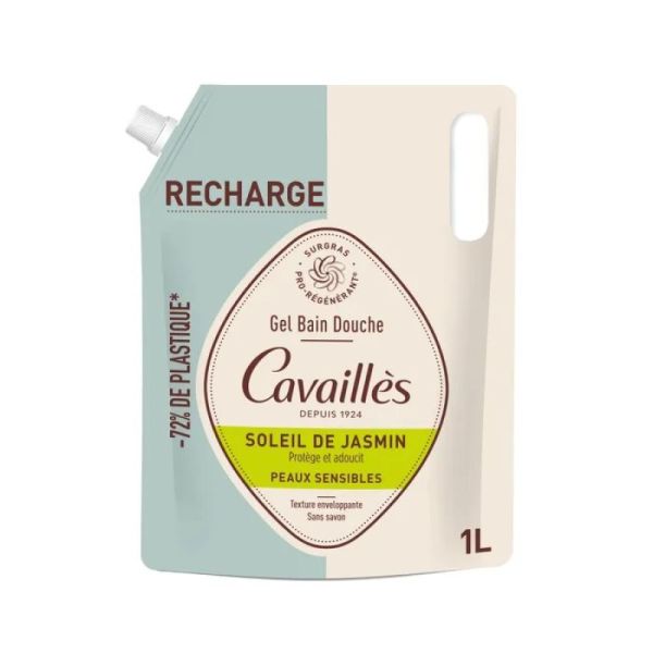 Roge-Cav Gel Bain Dche Sol Jasmin Rech 1L