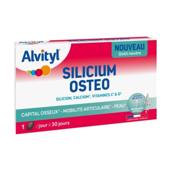 Alvityl Silicum Osteo Bte 30 Caps