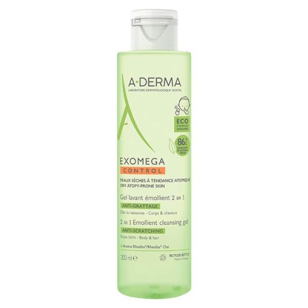 A-Derma Exomega C Gel Lav 2/1 Fl200Ml