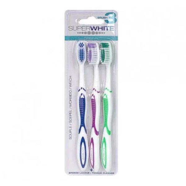 Superwhite Bad Brush Souple X3