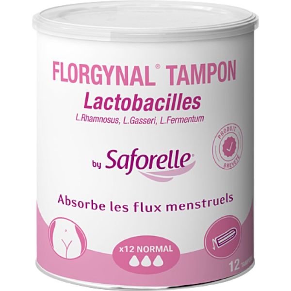 Florgynal Tampon Boite 12 Tampons Normal