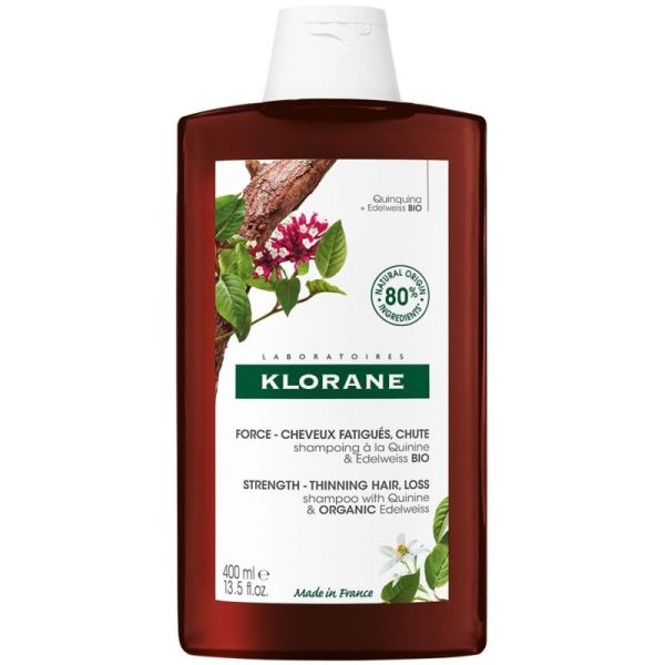 Klorane Shp F Quinine-Edelweiss Bio 400Ml