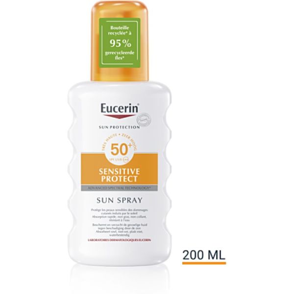 Eucerin Sun Sensit Prot Spr Spf50+ 200Ml