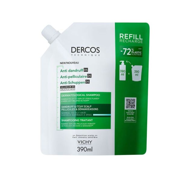Vichy Shp A-Pellic Chx Secs Eco Rech400Ml