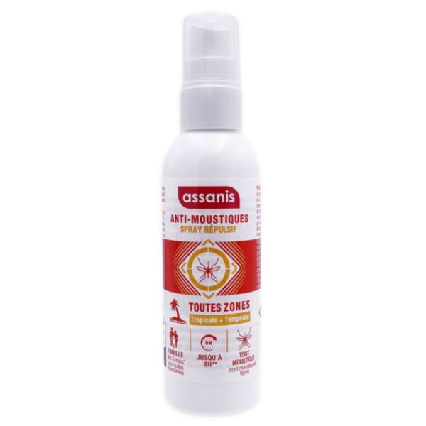 Assanis Anti-Moustiq Spr Repulsif 80Ml