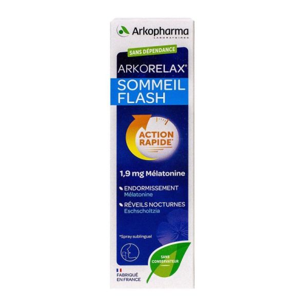 Arkorelax Sommeil Flash Spray Fl20Ml