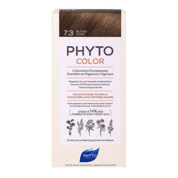 Phytosolba Color coloration permanente 7.3 blond doré