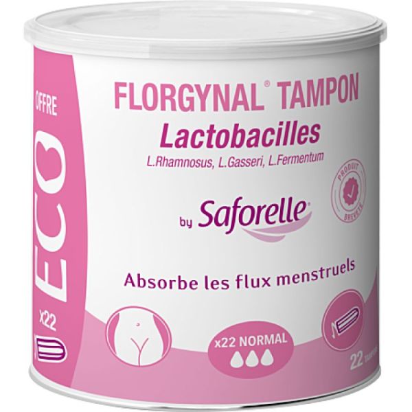 Florgynal Tampon 22 Tampons Eco Normal