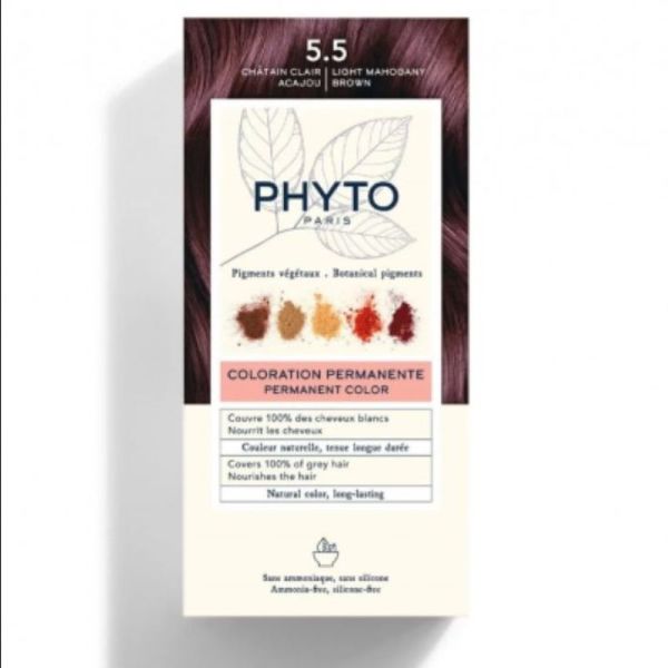 Phytosolba PHYTOCOLOR KIT COLORATION 5.5 MARRON ACAJ