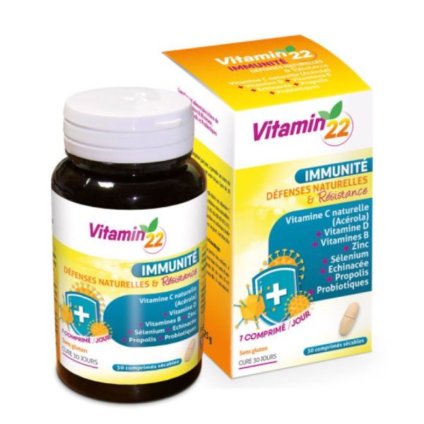 VITAMIN'22 IMMUNITE CPR30