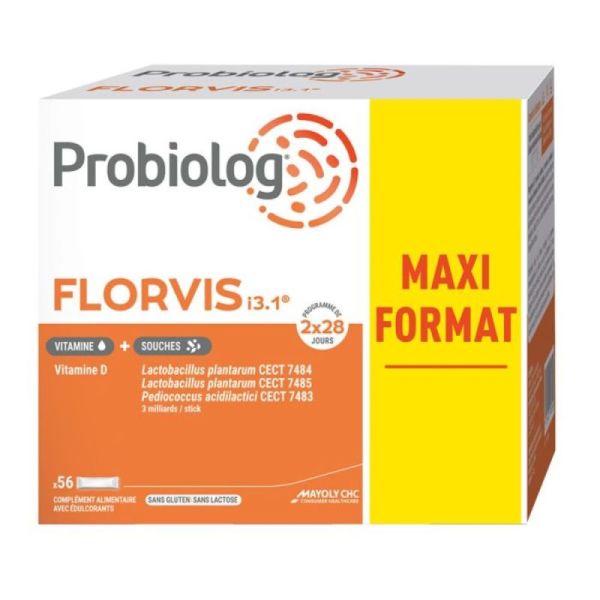 PROBIOLOG FLORVIS 28 STICKS X2