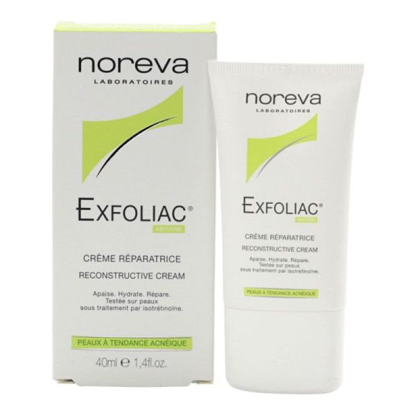 NOREVA EXFOLIAC CRÈME RÉPARATRICE 40ML