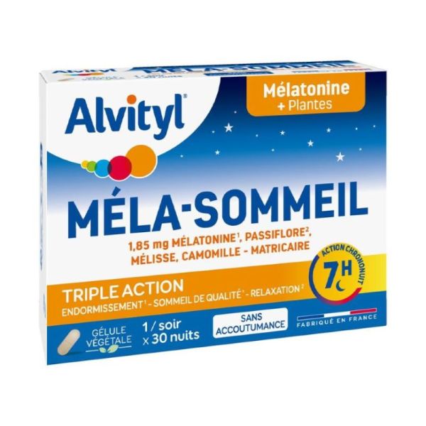Alvityl Mela-Sommeil 1,85Mg Bt30